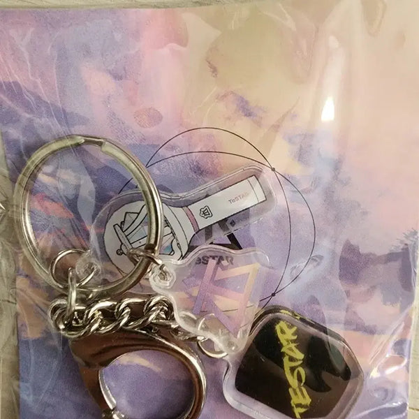 [BUNJANG] Demutj Official Lightstick Keyring / 데못죽 공식 응원봉 키링