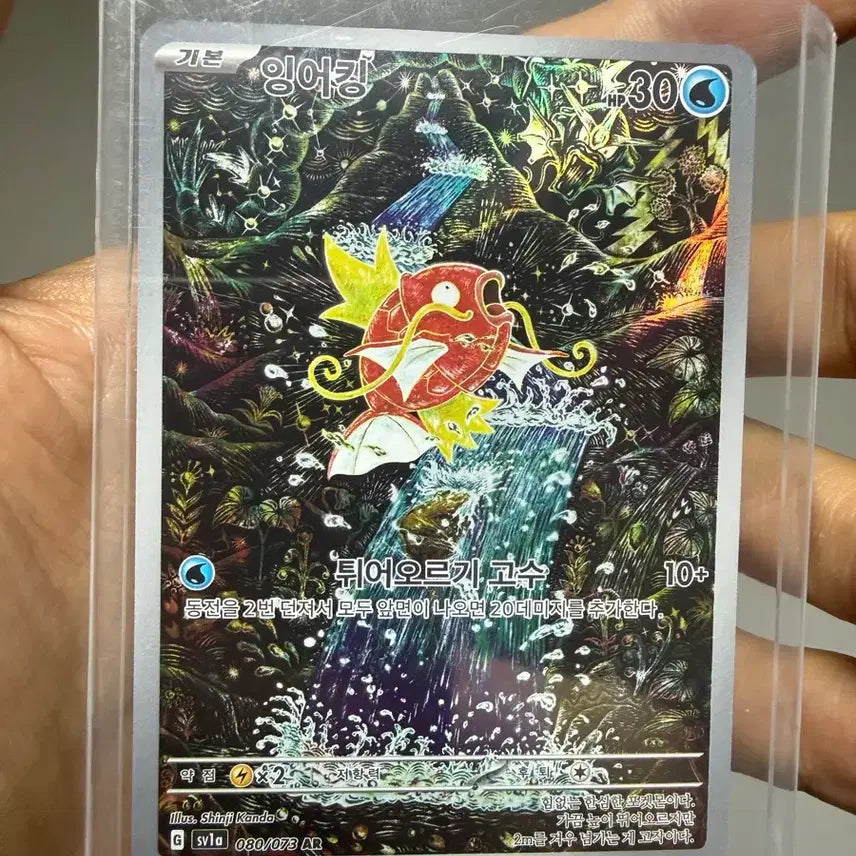 [BUNJANG] Magikarp AR Card / 잉어킹 AR 카드 신지칸다