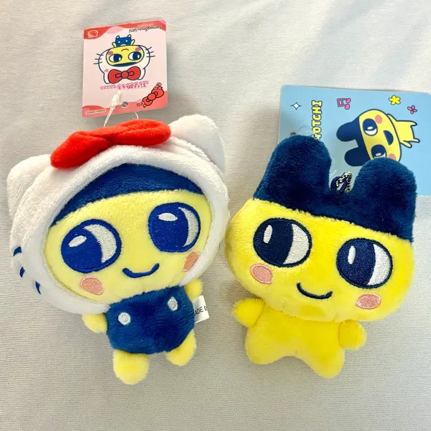 [BUNJANG] Tamagotchi Mametchi Keychain Set - Hello Kitty Mametchi, Mametchi Doll Keychain Bundle / 일괄) 다마고치 마메치 키링 세트 - 헬로키티 마메치, 마메치 인형 키링