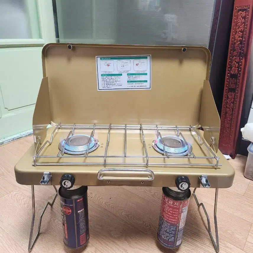 [BUNJANG] Kovea Portable Butane Stove / 한국 코베아 이동식 부탄연소기 야외용 몇번사용 안해서 상태좋아요