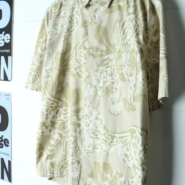 [BUNJANG] H&M Hawaiian Short Sleeve Shirt L-XL / (L-XL) 에이치앤엠 반팔셔츠 남방 USA 하와이안-H34414