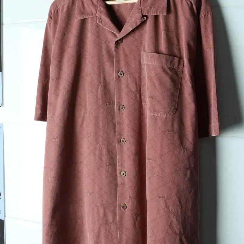 [BUNJANG] 90s Vintage Brand Half-Sleeve Shirt (XL-2XL) / (XL-2XL) 브랜드빈티지 반팔셔츠 남방 90S 년대-H34423