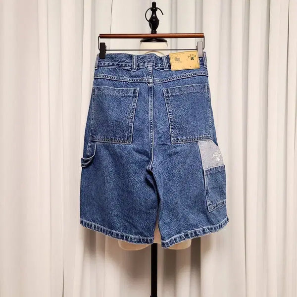 [BUNJANG] AICA WHITE Denim Bermuda Shorts / 에이카화이트 데님 버뮤다 팬츠