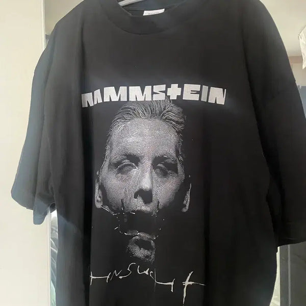 [BUNJANG] VETEMENTS Rammstein Short Sleeve T-Shirt / [S] 베트멍 람슈타인 반팔