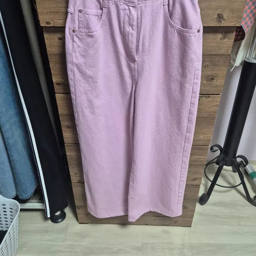 [BUNJANG] Lucky Chouette Pink Trousers / 럭키슈에뜨 핑크바지