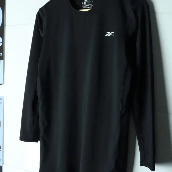 [BUNJANG] Reebok Black Functional Long Sleeve T-Shirt 2XL / ( 2XL) 리복 긴팔티셔츠 빅사이즈 기능성 블랙-H34429