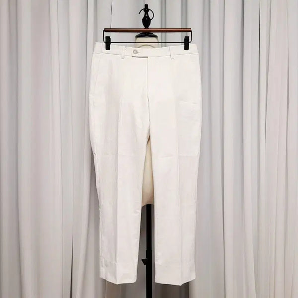 [BUNJANG] JILLSTUART NEW YORK Side Banding Tapered Fit Pants / 질스튜어트 뉴욕 사이드 밴딩 테이퍼드 핏 팬츠