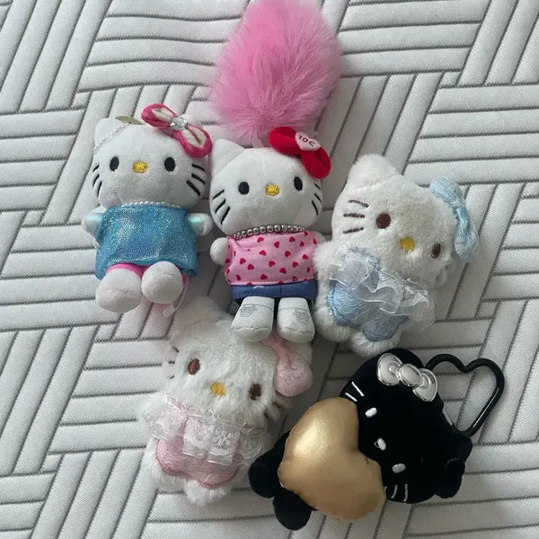 [BUNJANG] Hello Kitty Plush Keychains Bundle Set / 헬로키티 인형 키링 (일괄)