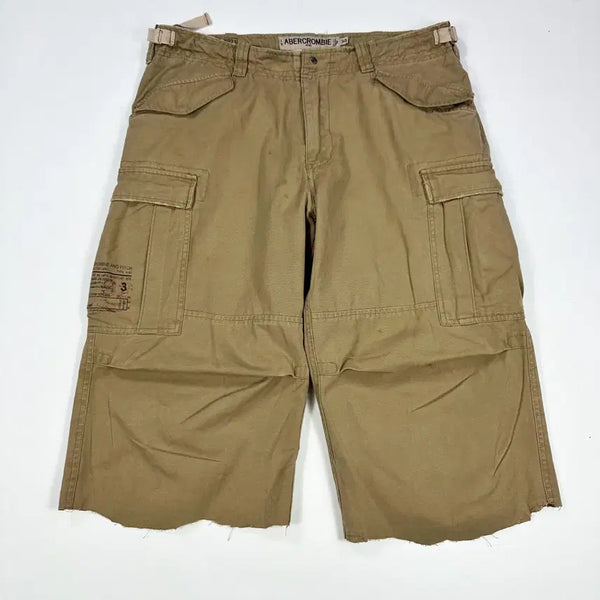[BUNJANG] Abercrombie & Fitch OG Y2K Cut-Off Vintage Cargo Shorts / (34) 아베크롬비 og y2k 컷오프 빈티지 카고 반바지