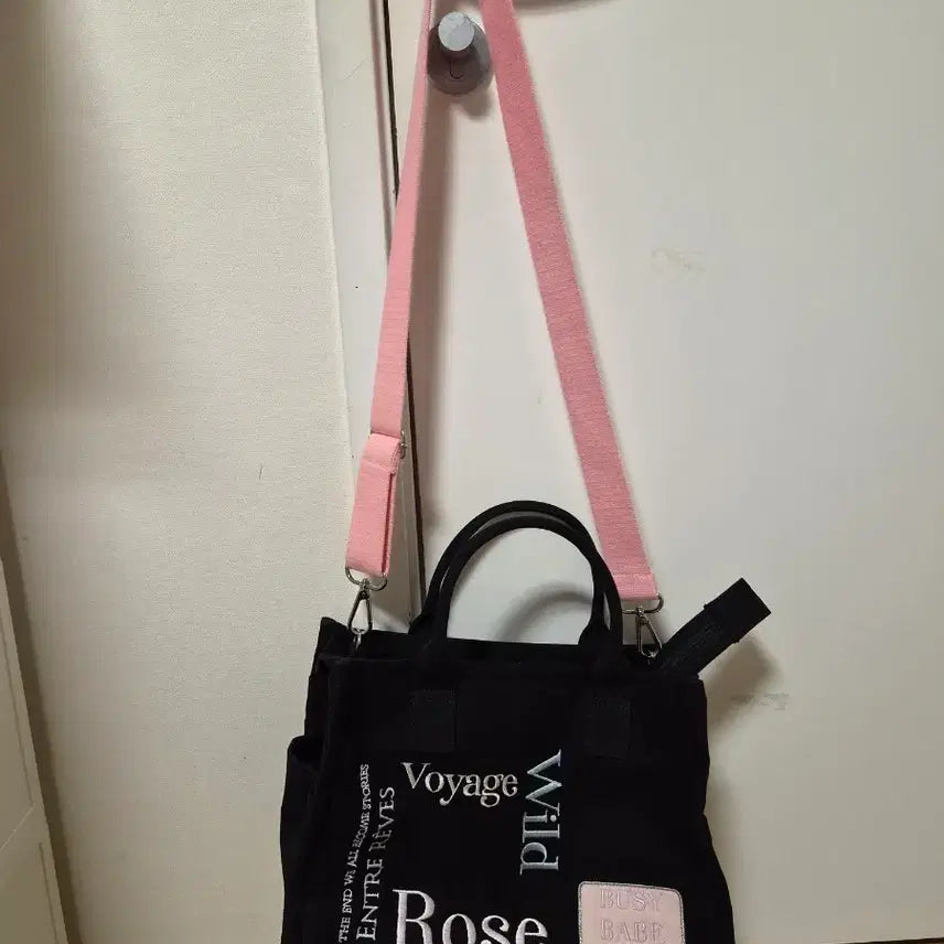 [BUNJANG] ENTRE REVES Canvas Tote Bag / 앙트레브(ENTRE REVES) 캔버스 토트백