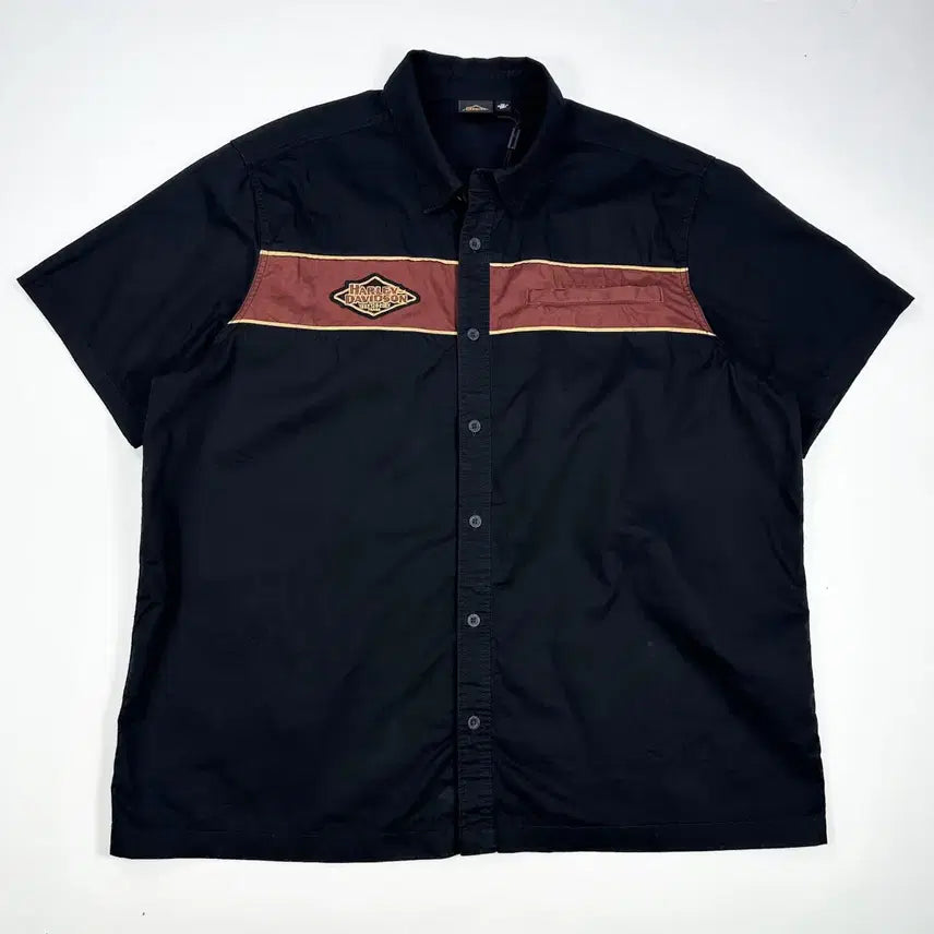 [BUNJANG] Harley-Davidson 120th Anniversary Motorcycle T-Shirt 2XL / (2XL) 할리데이비슨 120주년 모터사이클 반팔 셔츠