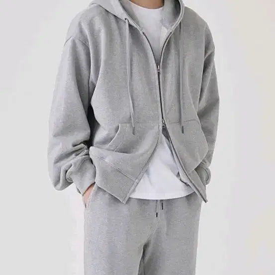 [BUNJANG] TOPI Sweat Hood Zip-Up Hoodie L Size / 토피 스웻후드집업