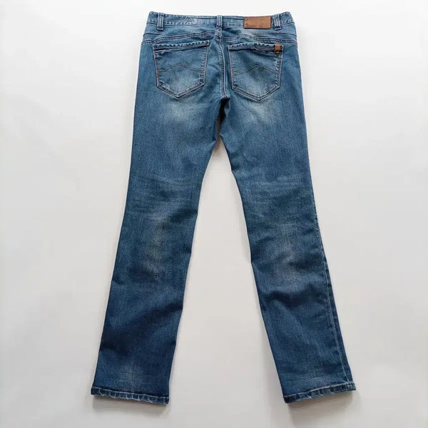 [BUNJANG] Carrera Men's Washed Stretch Skinny Denim Jeans Size 32 / 까레라 청바지 사이즈32 스판 스키니진 워싱 남자 데님팬츠 B1107