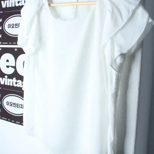[BUNJANG] She's Smith Satin Short-Sleeve Blouse Shirt (L-XL) / W(L-XL) 쉬스미스 반팔셔츠 남방 블라우스 반소매 새틴-H34486
