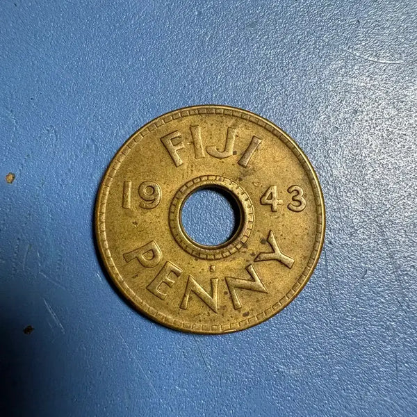 [BUNJANG] Fiji Penny Coin 1943 / 피지 페니 동전 1943