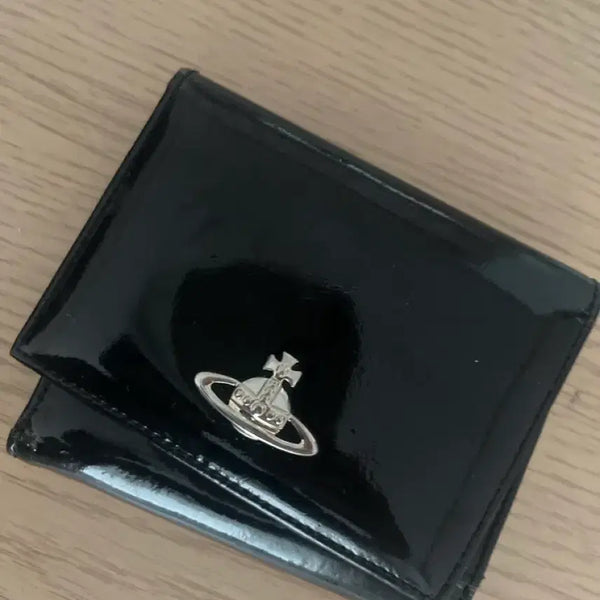 [BUNJANG] Vivienne Westwood 3-Tier Wallet Black / 비비안웨스트우드 3단 지갑 블랙