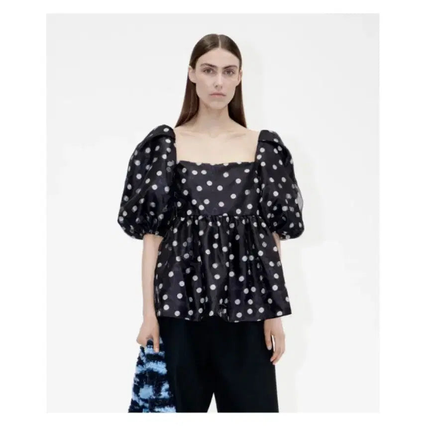 [BUNJANG] StarinGoya Pattern Blouse / 스타인고야 블라우스