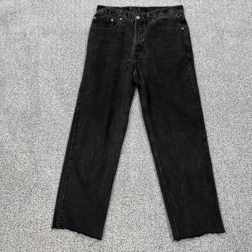 [BUNJANG] Levi's 550 00s Black Denim Jeans / 리바이스 550 00s 블랙데님