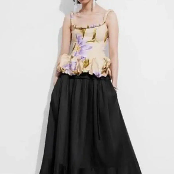 [BUNJANG] And Other Stories Floral Pattern Frill Blouse - Size 34 (New) / 앤아더스토리즈 블라우스 새제품