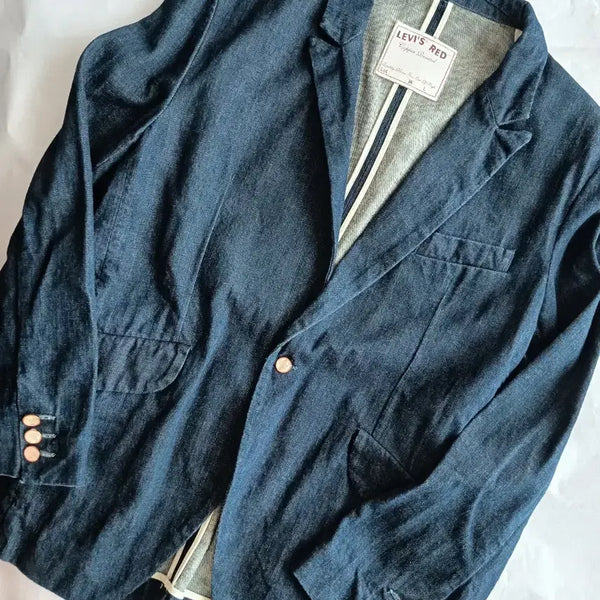[BUNJANG] Levi's Red Denim Jacket / 리바이스 레드 청자켓