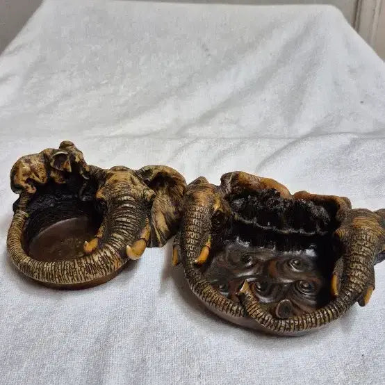 [BUNJANG] Vintage Elephant Figurine Set / 코까지 필제 2 소품