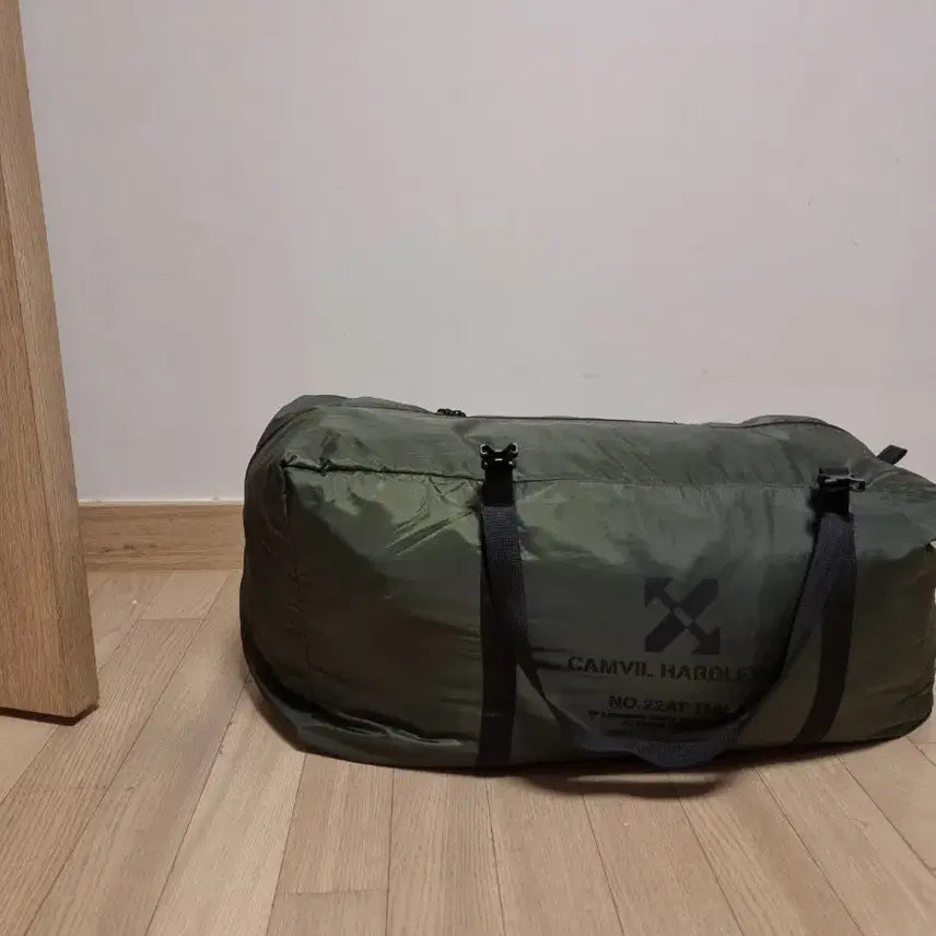 [BUNJANG] Campville Type-A Tent (Khaki) with Tarp Set / 캠빌 A형텐트