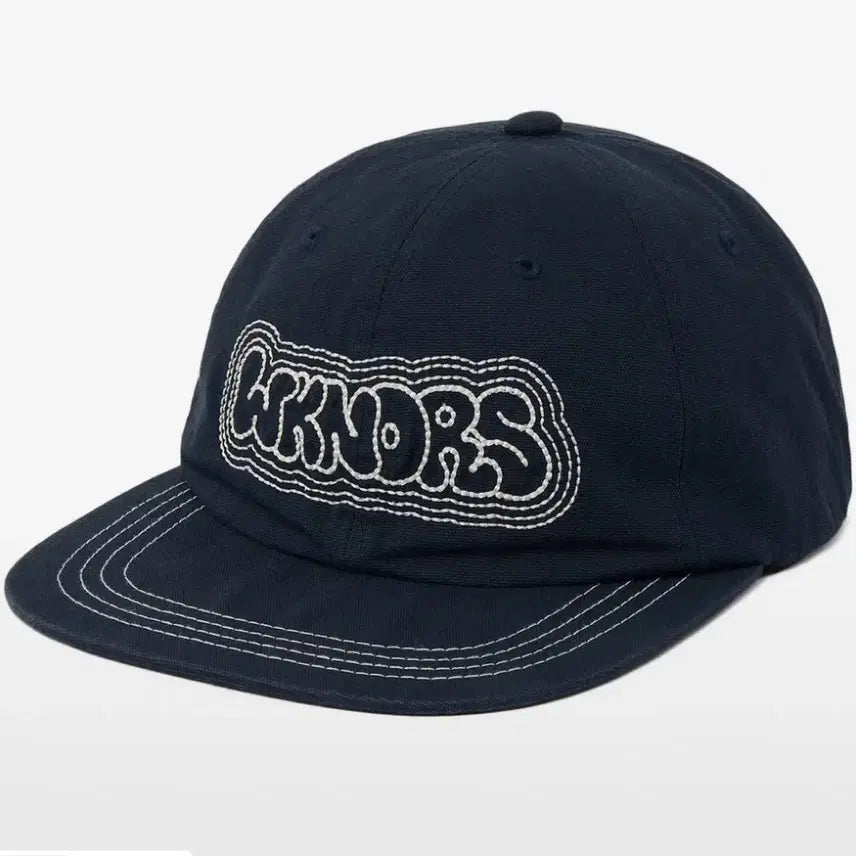[BUNJANG] Wekaneaders Outlined Logo Cap (Navy) / 위캔더스  OUTLINED LOGO CAP (NAVY) 모자 네이비