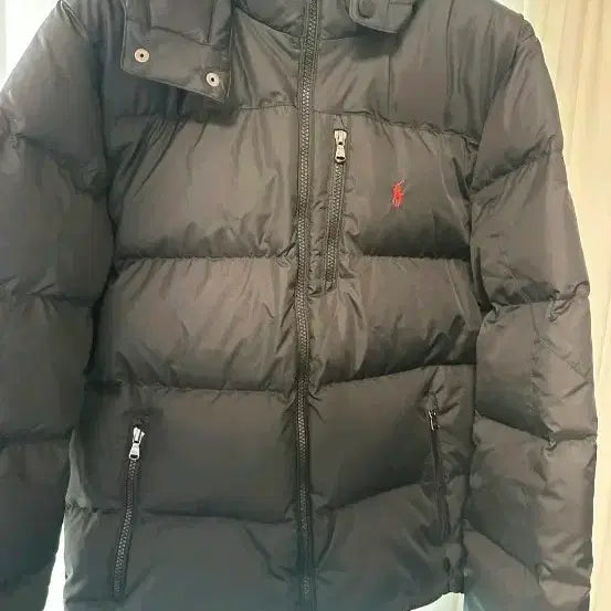 [BUNJANG] Polo Ralph Lauren Padded Jumper Black M / 폴로 랄프로렌 패딩 점퍼 블랙 M