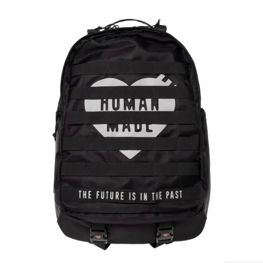 [BUNJANG] Human Made Military Backpack Black / 휴먼 메이드 밀리터리 백팩 블랙 휴먼메이드 가방