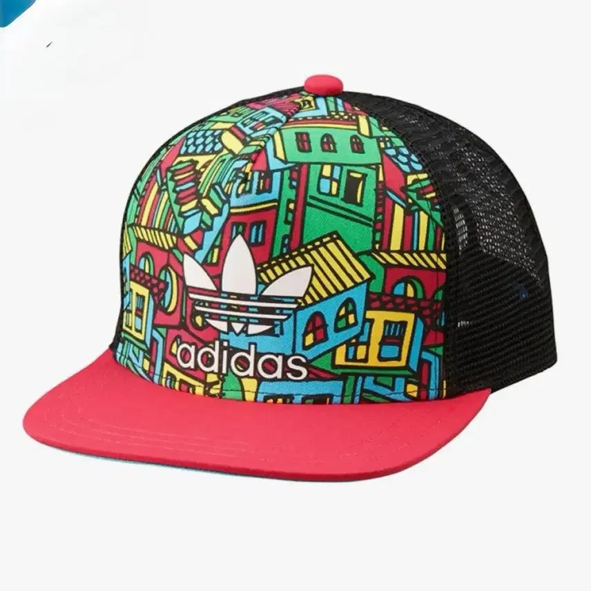 [BUNJANG] Adidas Graphic Design Cap Hat / 아디다스 스냅백 그래픽 디자인 캡 모자