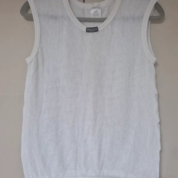 [BUNJANG] BRYNJE Super Micro Net C-Shirt Sleeveless Baselayer White S / @ 브린제 (BRYNJE) / 베이스레이어 / S size / 화이트