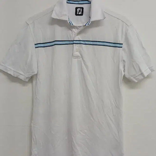 [BUNJANG] FootJoy Men's Short Sleeve Golf Polo Shirt White / FJ 남성 골프 반팔 카라티 흰색