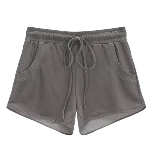 [BUNJANG] Matinkim String Bending Sweat Shorts Grey / 마뗑킴 스트링 밴딩 스웨트쇼츠 그레이