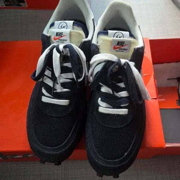 [BUNJANG] Nike x Sacai x Fragment LDWaffle Navy (270mm) / 나이키 x 사카이 프라그먼트 LD와플  270사이즈 나코탭 풀구성