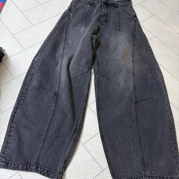 [BUNJANG] Begin202 Bind Line Curved Pants Sample / 비긴202 바인드 라인 커브드 팬츠 샘플