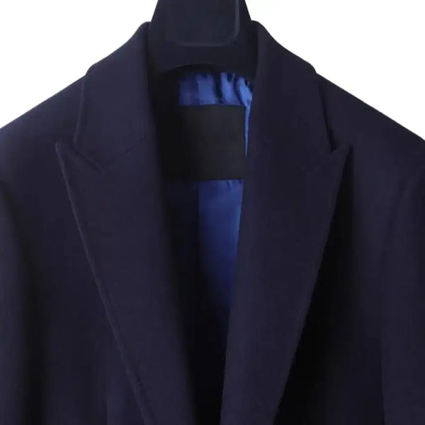 [BUNJANG] Elgano November Loro Piana Coat Navy XL / 엘가노벰버 로로피아나 코트 네이비 XL(105)