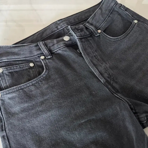 [BUNJANG] ARKET Black Denim Cropped Pants (Size 30/30) / 아르켓 블랙데님 (S급) 30/30