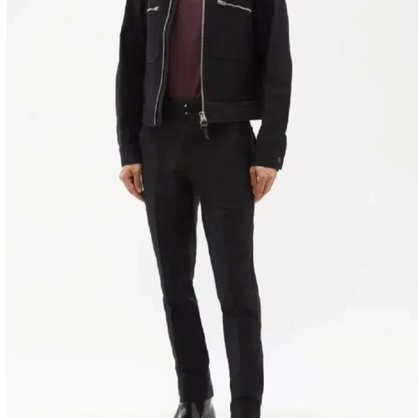 [BUNJANG] Tom Ford Brushed Cotton Chino Pants Black / 톰포드 브러시드 코튼 치노 팬츠 (34) 블랙