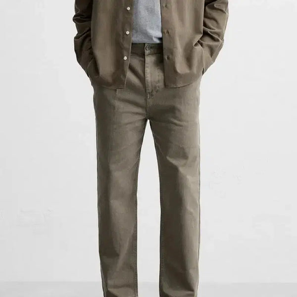 [BUNJANG] Zara Regular Fit Denim Pants Khaki Beige / 자라 카키베이지 데님 (새상품) 29