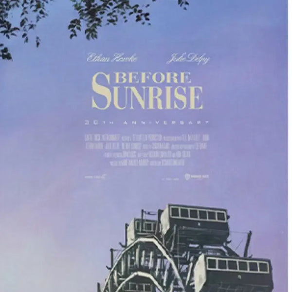[BUNJANG] Before Sunrise A3 Poster 3-Set & Train Badge Bundle / <비포 선라이즈 >A3포스터3종 ,트레인 배지 세트 일괄