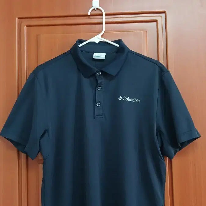 [BUNJANG] Columbia Men's Navy Short Sleeve Polo Shirt / 컬럼비아 남성 반팔 카라티 네이비