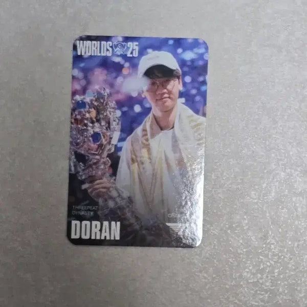 [BUNJANG] Worlds 25 Doran Skin Photocard / 월즈 25 도란 스킨 포토카드