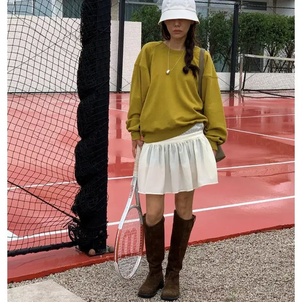 [BUNJANG] Freshlabel Sleeveless Layered Pocket Mini Dress / [새상품] 프레쉬라벨 민소매 레이어드 포켓 미니 원피스(정가7.7)