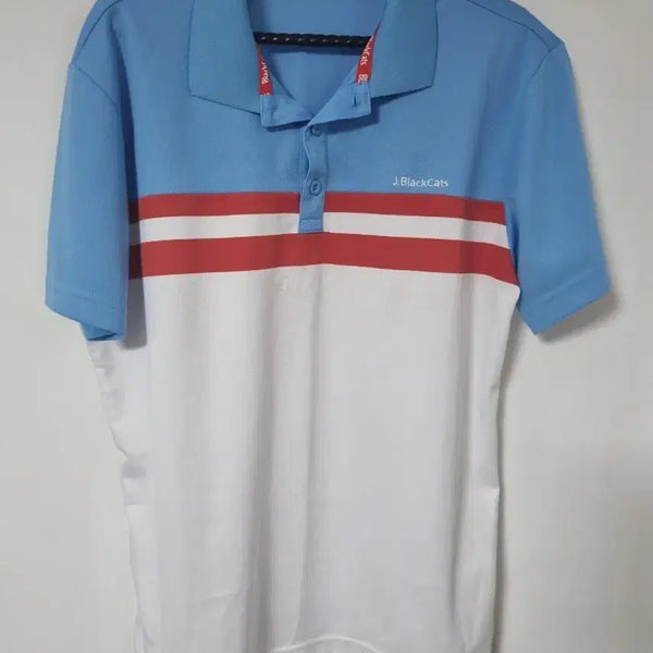 [BUNJANG] BlackCats Men's Golf Polo Shirt / .BlackCats골프티100