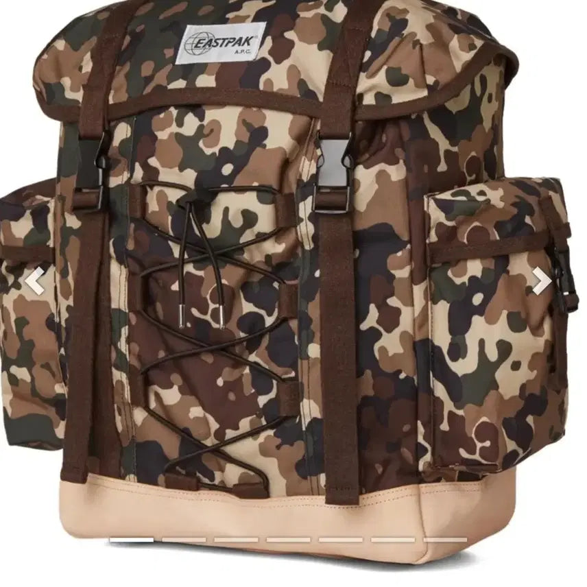 [BUNJANG] Eastpak A.P.C. Camouflage Backpack / 이스트팩 A.P.C. 백팩 카모플라주