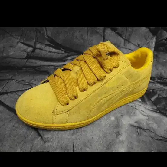 [BUNJANG] Puma Suede Sneakers Yellow / 230 푸마 스웨이드 스니커즈 옐로우