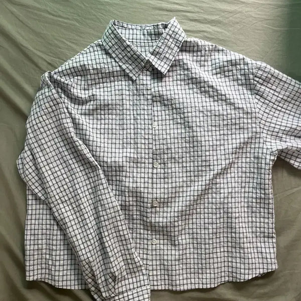 [BUNJANG] Checkered Shirt / 체크셔츠