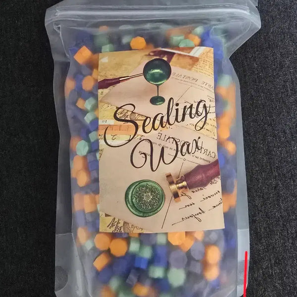 [BUNJANG] Sealing Wax Bulk Pack (Approx. 500g, Unsealed) / 씰링왁스 약500g 미개봉 판매 설명있음