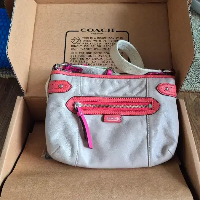 [BUNJANG] Coach Authentic Mini Crossbody Tote Bag / 코치정품 미니크로스백 토트백