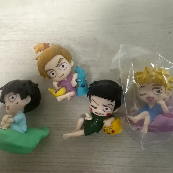 [BUNJANG] Mob Psycho 100 Ekubo Cushion Bundle Set / 모브사이코100 에쿠보 쿠션 가챠 일괄 모브 레이겐 에쿠보 테루키
